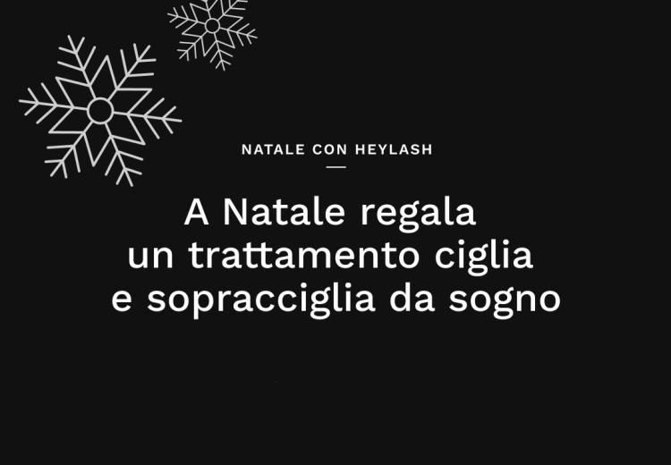 Il regalo perfetto? Un trattamento ciglia e sopracciglia con la nostra GIFT CARD