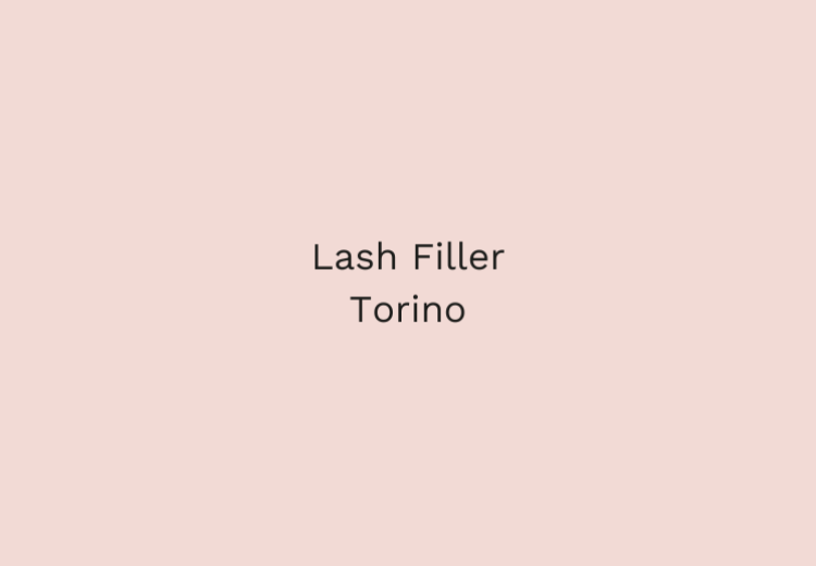 Lash Filler Torino: ciglia naturali più curve, forti e valorizzate